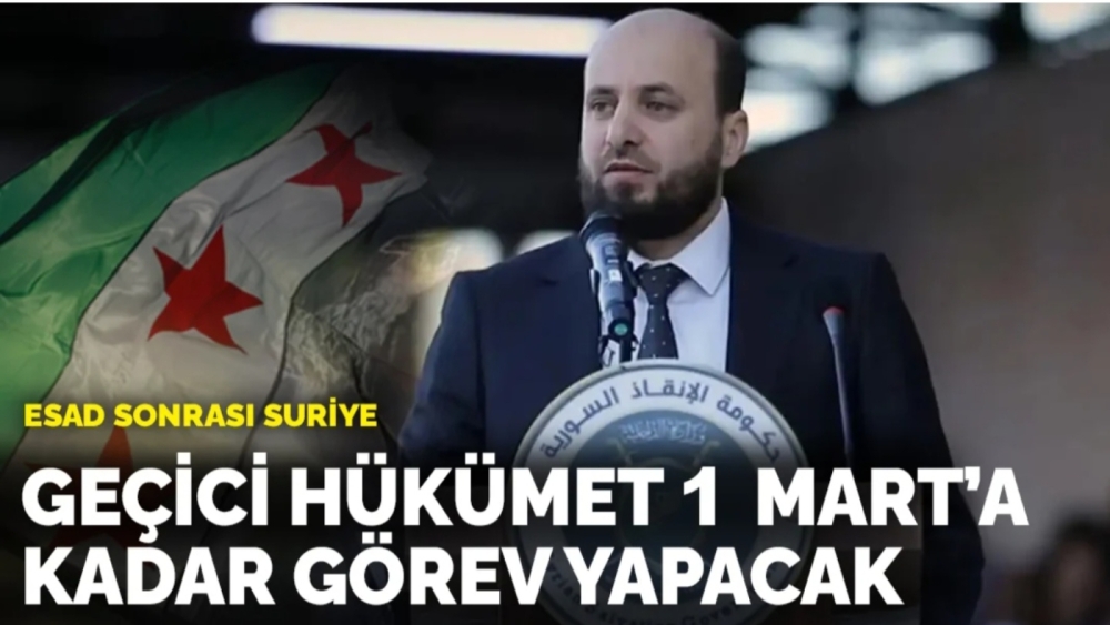 Esad sonrası Suriye: Geçici hükümet 1 Mart'a kadar görev yapacak