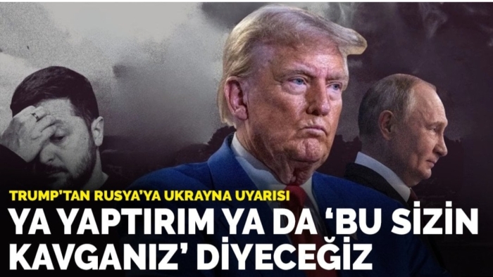 Trump'tan Rusya'ya Ukrayna uyarısı: Ya yaptırım ya da 'bu sizin kavganız' diyeceğiz