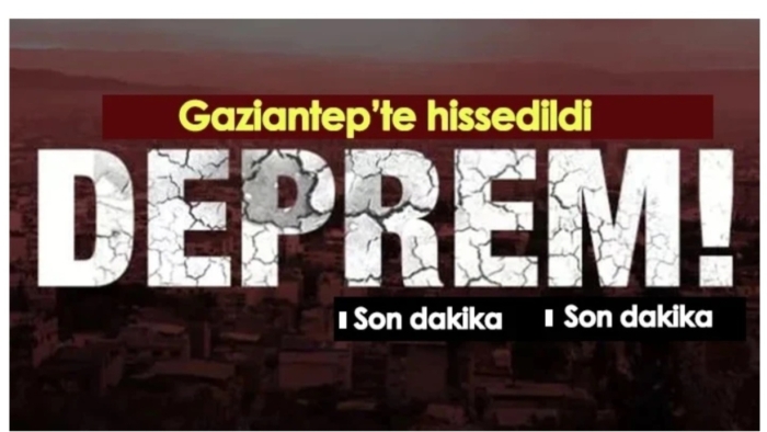 Kahramanmaraş Pazarcık’ta 3.9 Büyüklüğünde Deprem Gaziantep’ten de Hissedildi