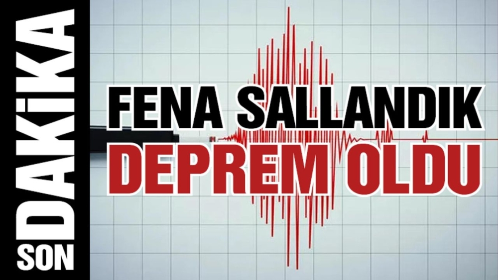 Gaziantep'te deprem! Fena Sallandık