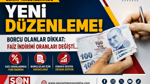 Esnaf kredilerinde yeni dönem: Faiz indirimi oranları değişti!