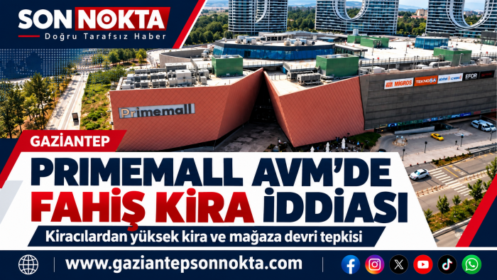 PrimeMall AVM'den fahiş kira iddiası