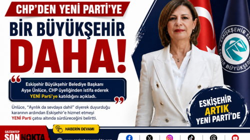 ESKİŞEHİR DE CHP'DEN KOPTU