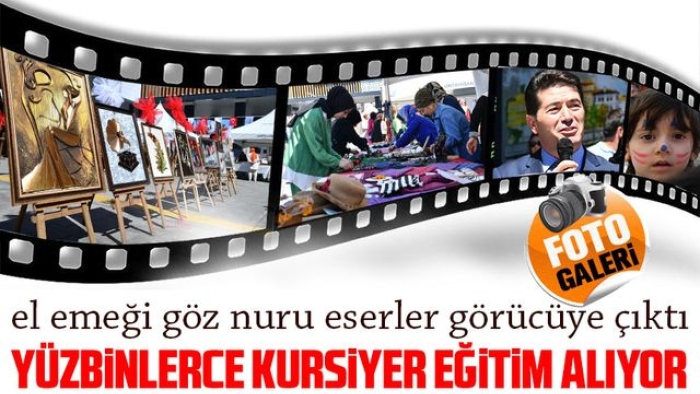 El emeği göz nuru eserler görücüye çıktı