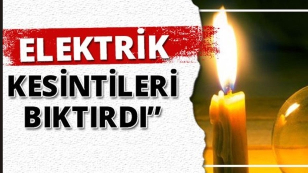 Elektrik Kesintileri Vatandaşları Bıktırdı